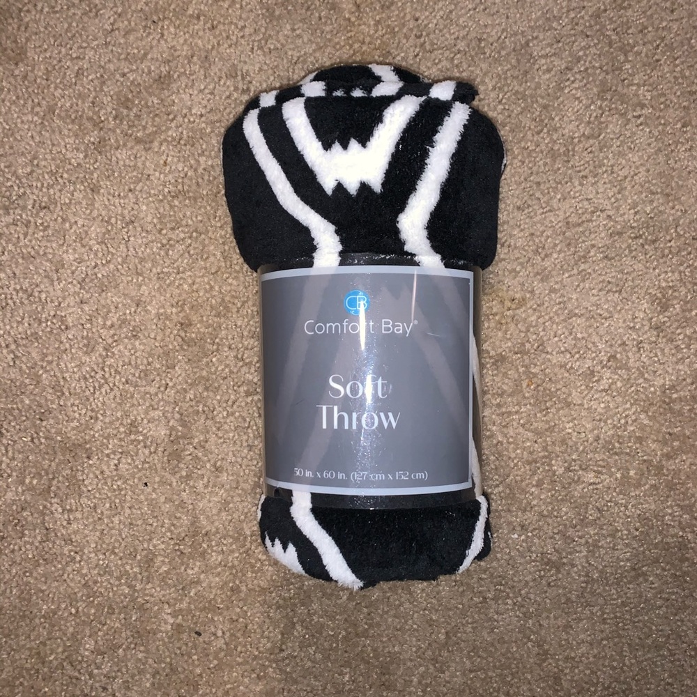 Zebra Print Blanket